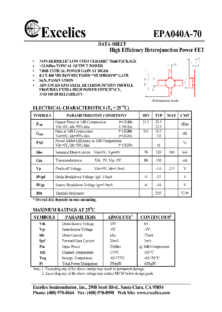 EPA040A-70_1237420.PDF Datasheet