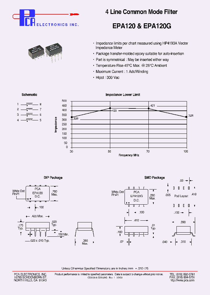 EPA120_1110219.PDF Datasheet