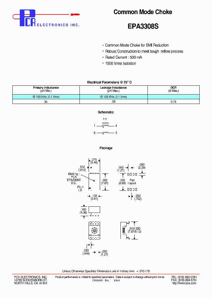 EPA3308S_1100449.PDF Datasheet