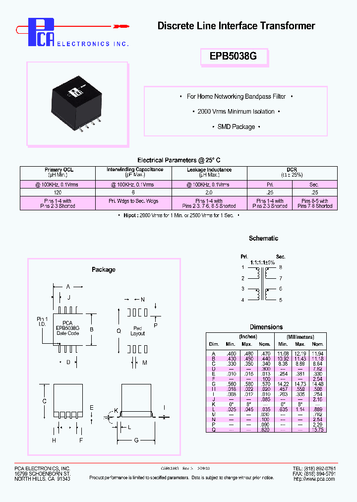 EPB5038G_1161201.PDF Datasheet