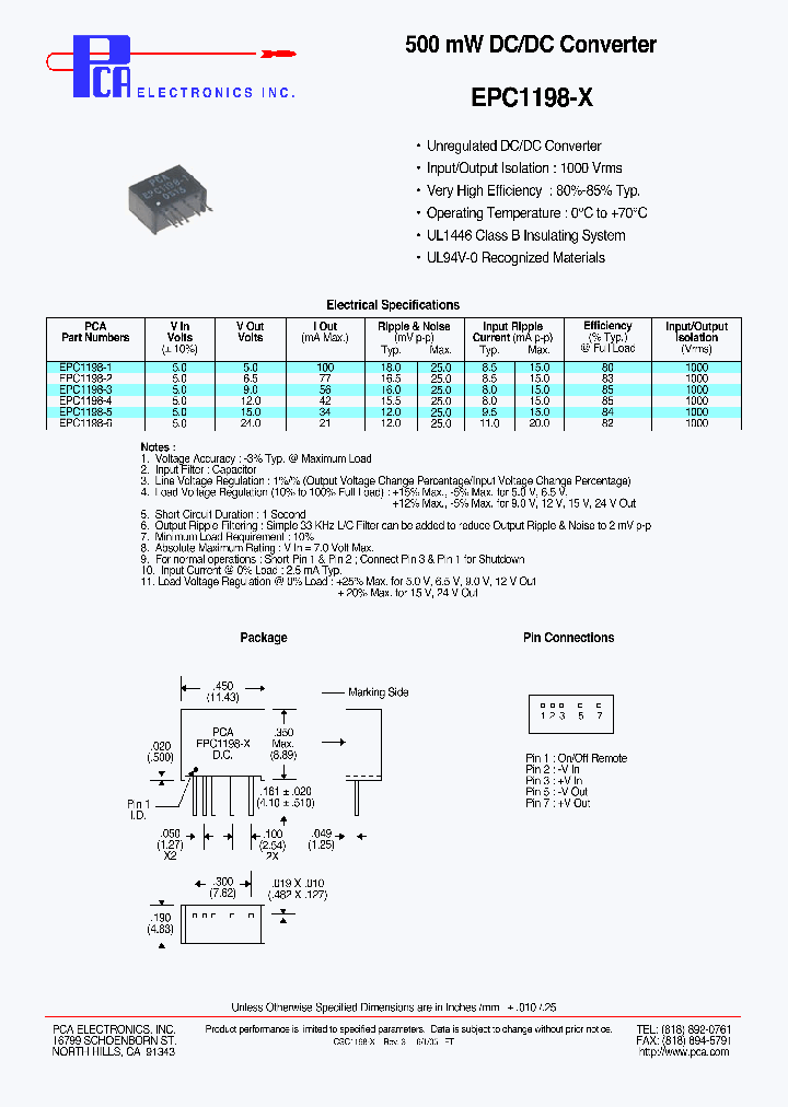 EPC1198-1_1101675.PDF Datasheet