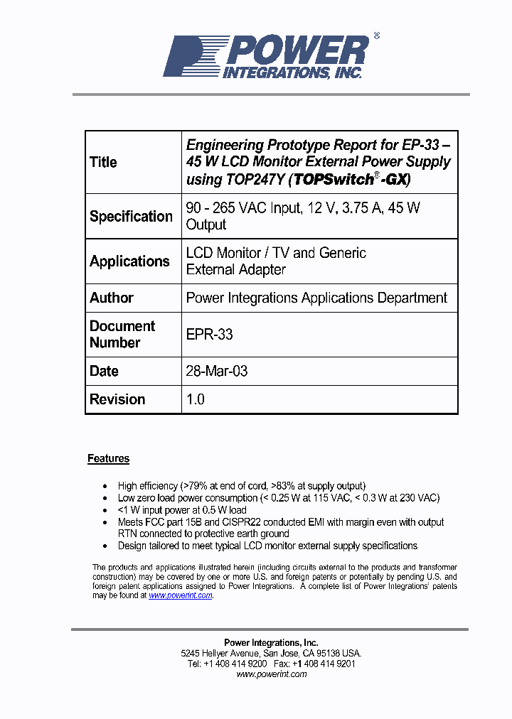 EPR-33_1237479.PDF Datasheet