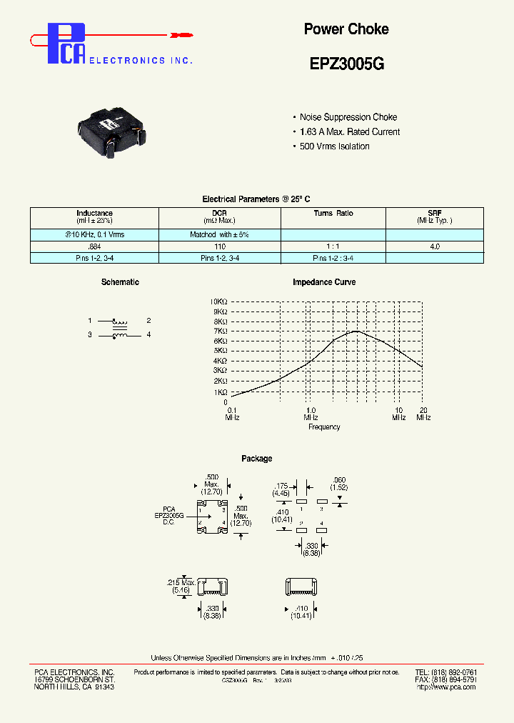EPZ3005G_1237503.PDF Datasheet