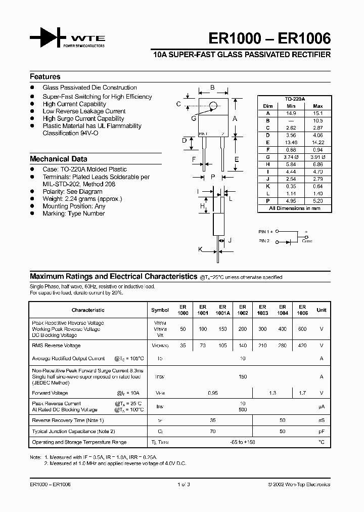 ER1006_1237523.PDF Datasheet