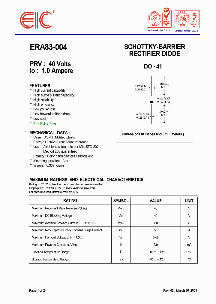 ERA83-004_1237611.PDF Datasheet
