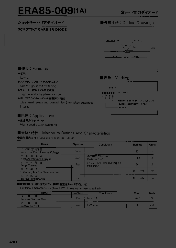 ERA85-009_1237615.PDF Datasheet