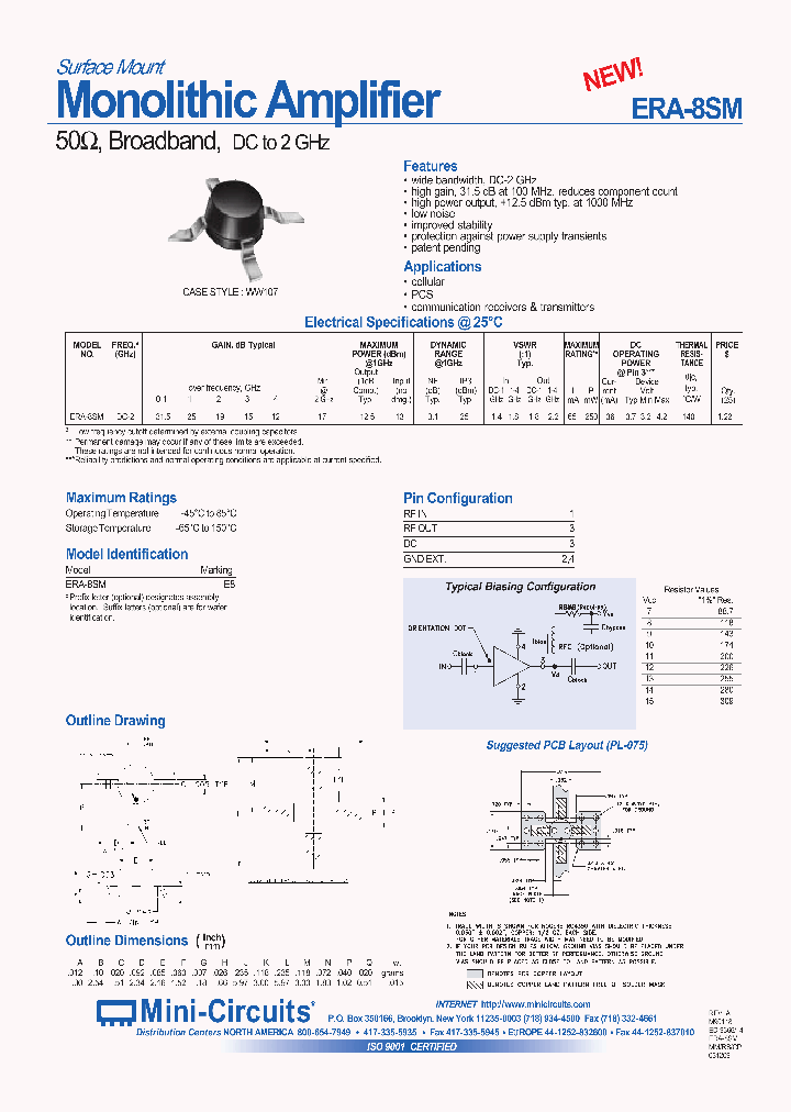 ERA-8SM_1237616.PDF Datasheet