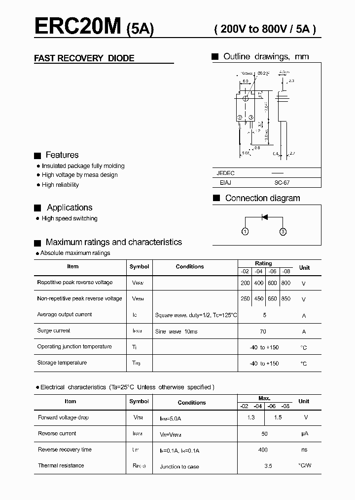 ERC20M_1237641.PDF Datasheet