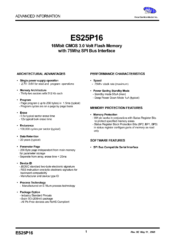 ES25P16_629416.PDF Datasheet