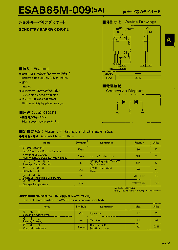 ESAB85M-009_1237783.PDF Datasheet