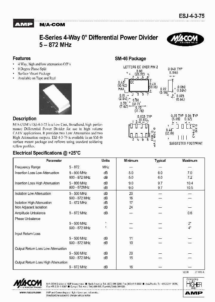 ESJ-4-3-75_1237909.PDF Datasheet