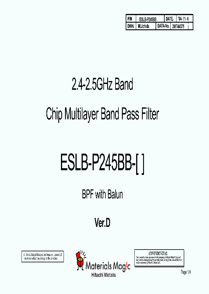 ESLB-P245BB_825567.PDF Datasheet
