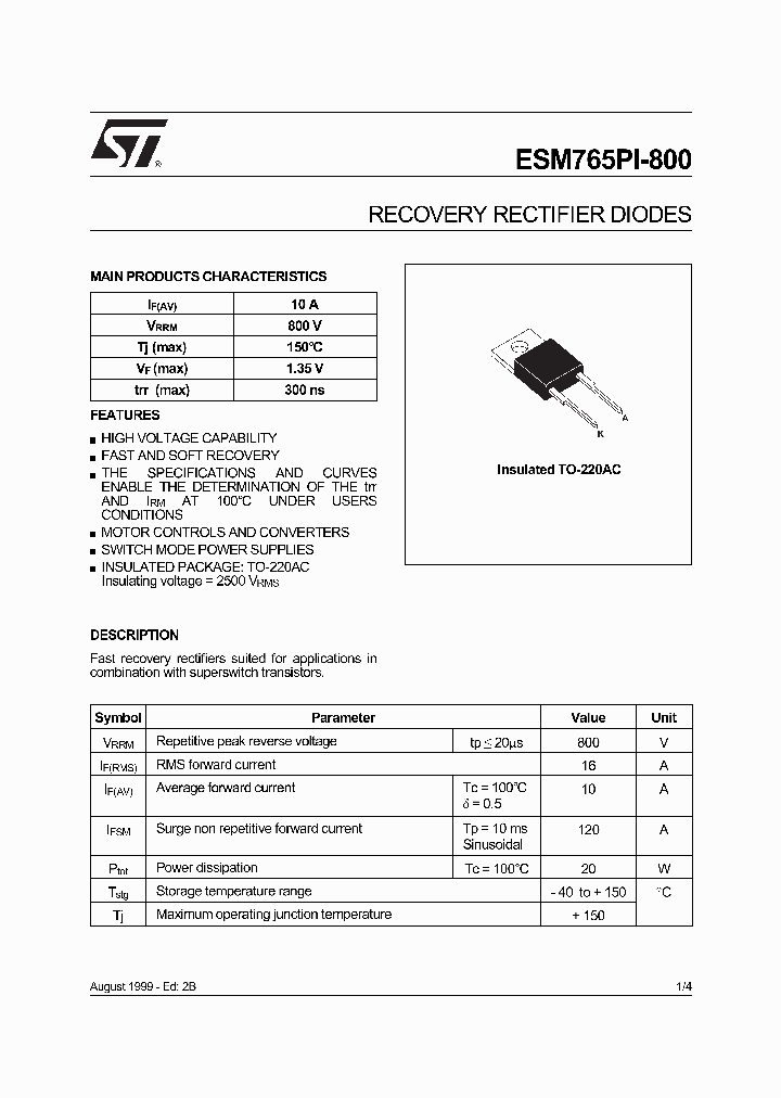 ESM765PI-800_1169704.PDF Datasheet