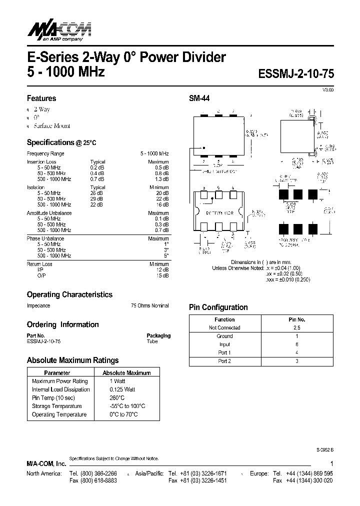ESSMJ-2-10-75_1238017.PDF Datasheet