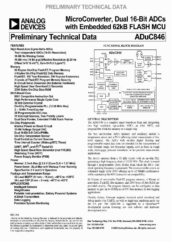 EVAL-ADUC846QSP_1238291.PDF Datasheet