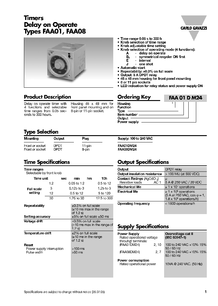 FAA08DM24_1238678.PDF Datasheet