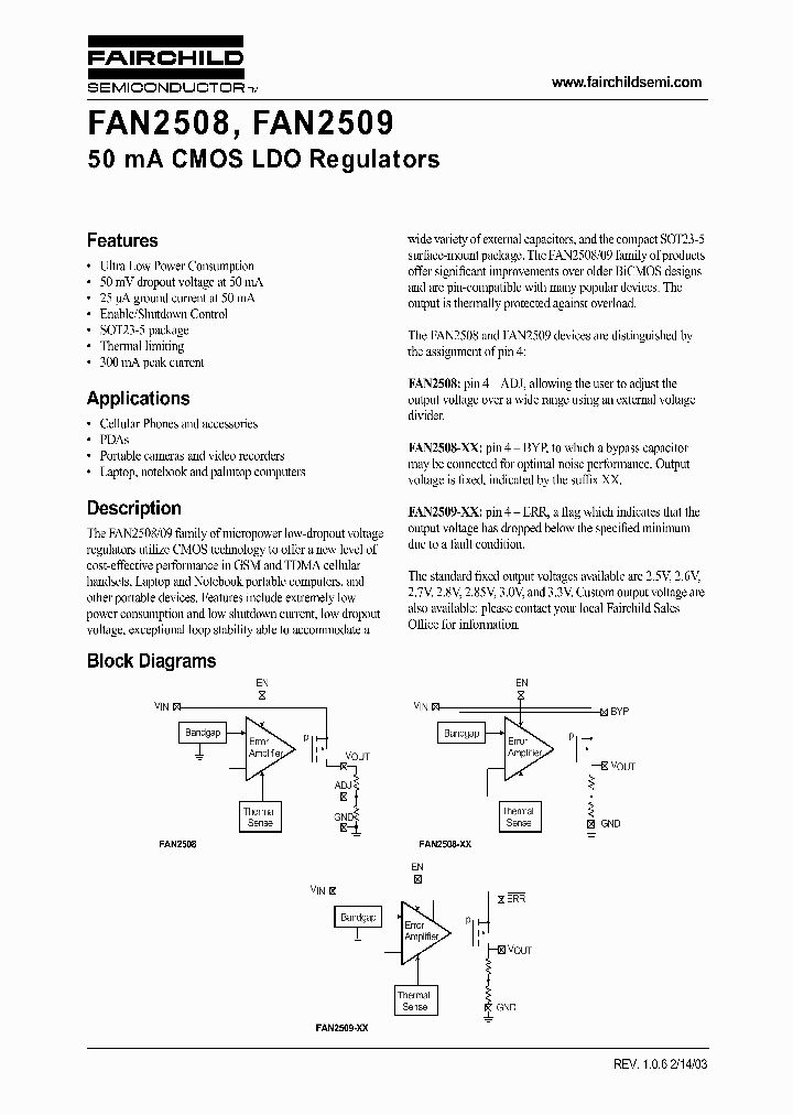 FAN2509_1182534.PDF Datasheet