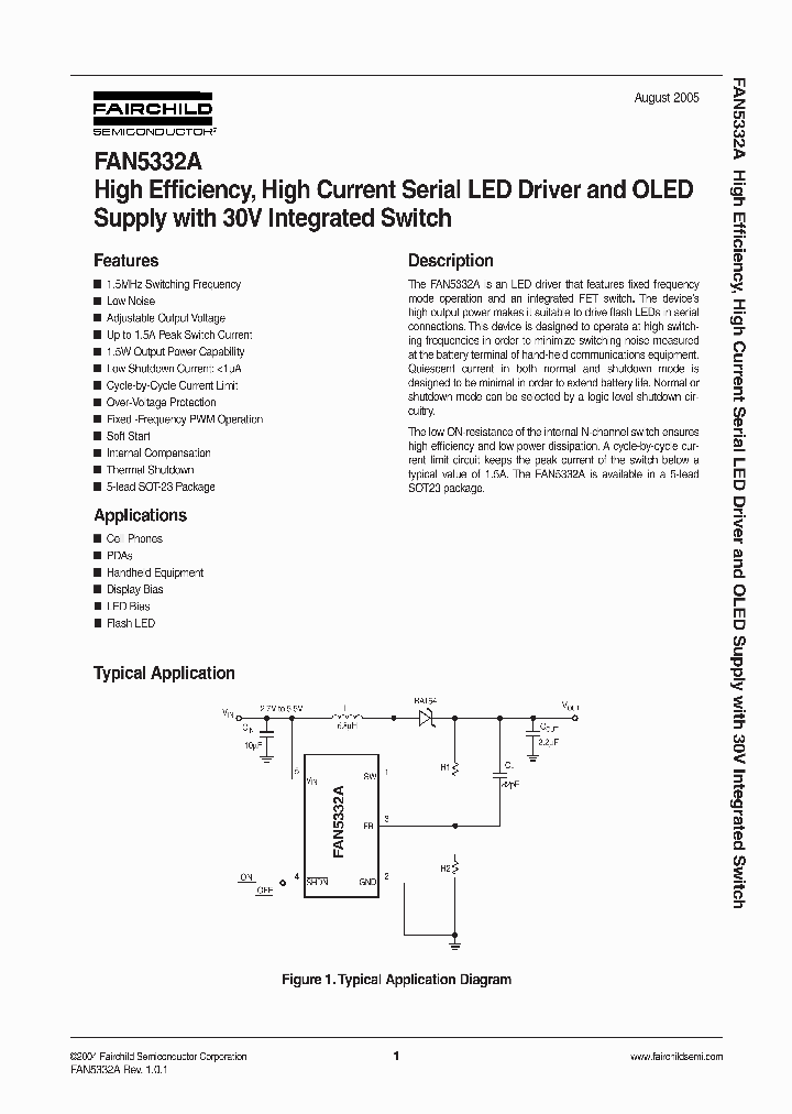FAN5332ASX_1238766.PDF Datasheet