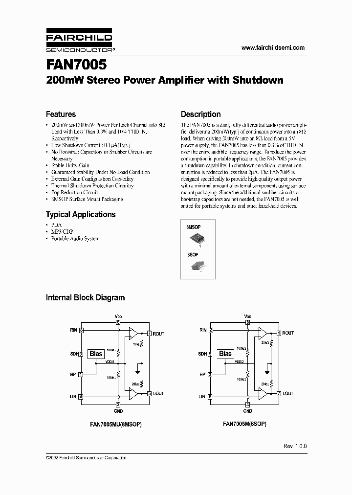 FAN7005_1179043.PDF Datasheet