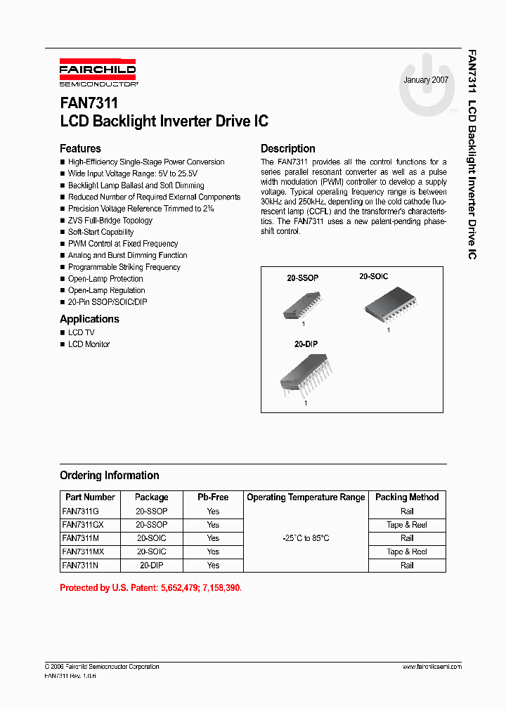 FAN7311M_1057695.PDF Datasheet