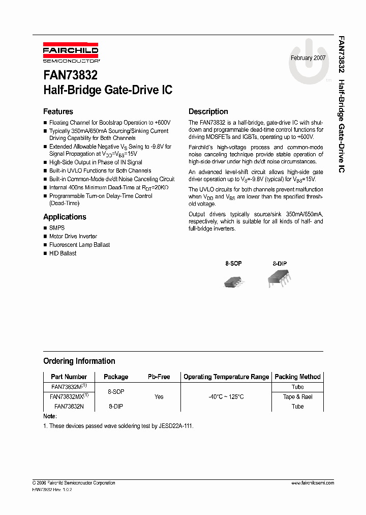 FAN73832_1095201.PDF Datasheet