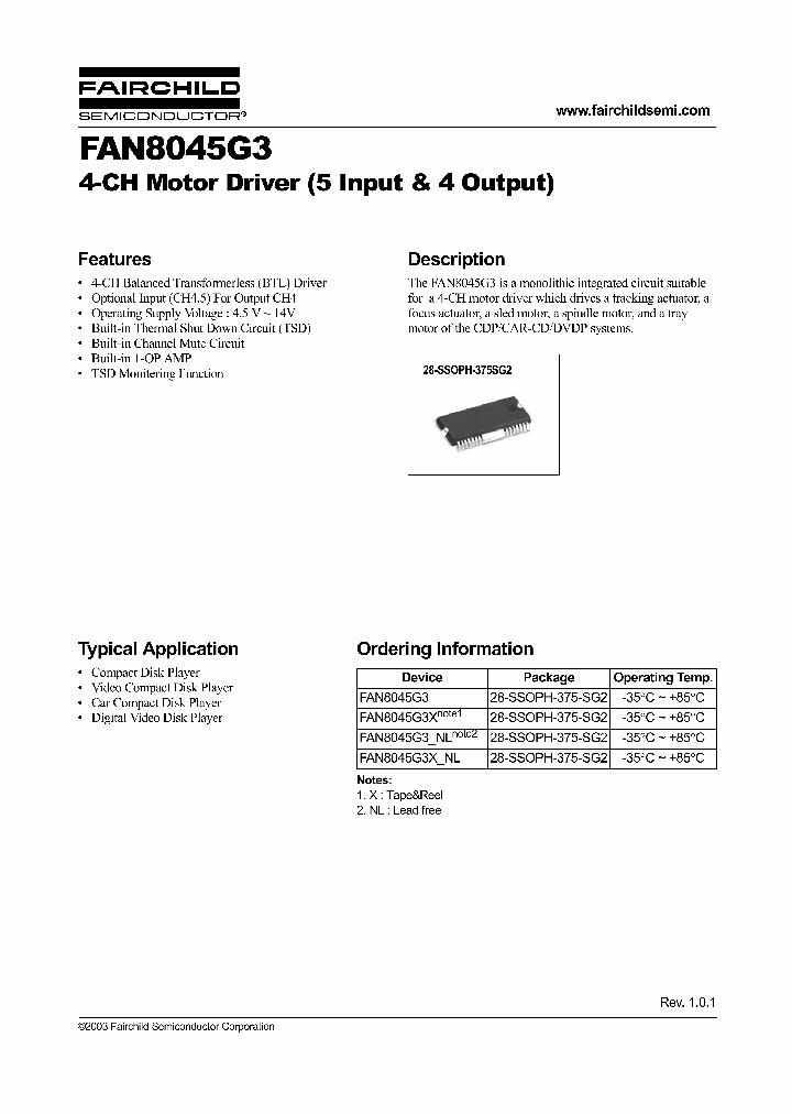 FAN8045G3X_856420.PDF Datasheet