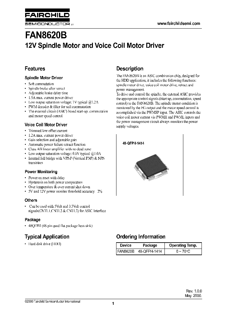 FAN8620B_1179065.PDF Datasheet