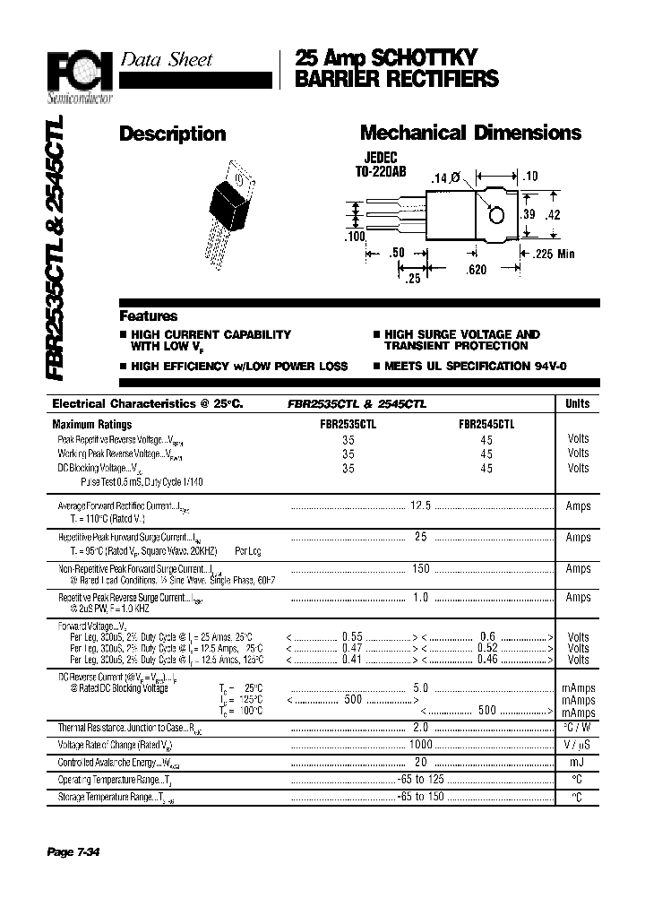 FBR2545CTL_1238952.PDF Datasheet