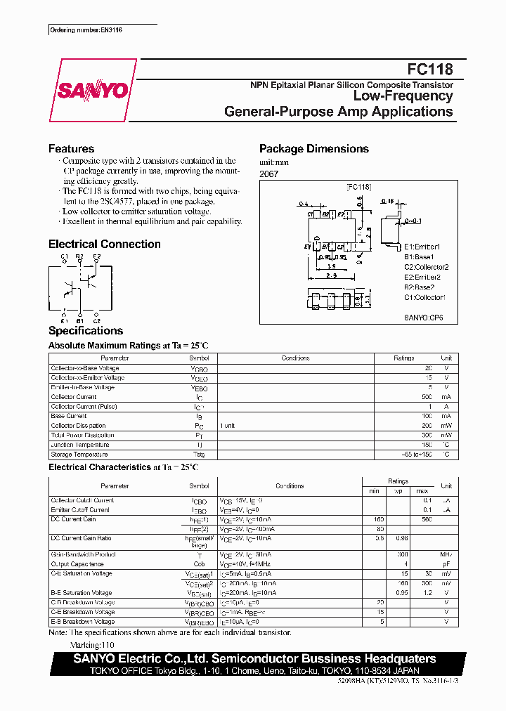 FC118_1047905.PDF Datasheet