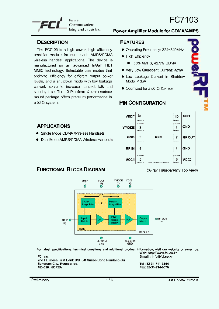 FC7103_1239025.PDF Datasheet