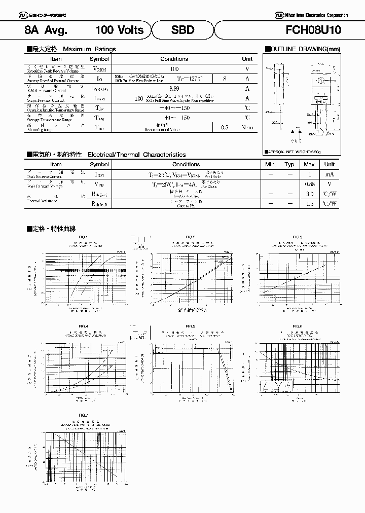FCH08U10_1239072.PDF Datasheet