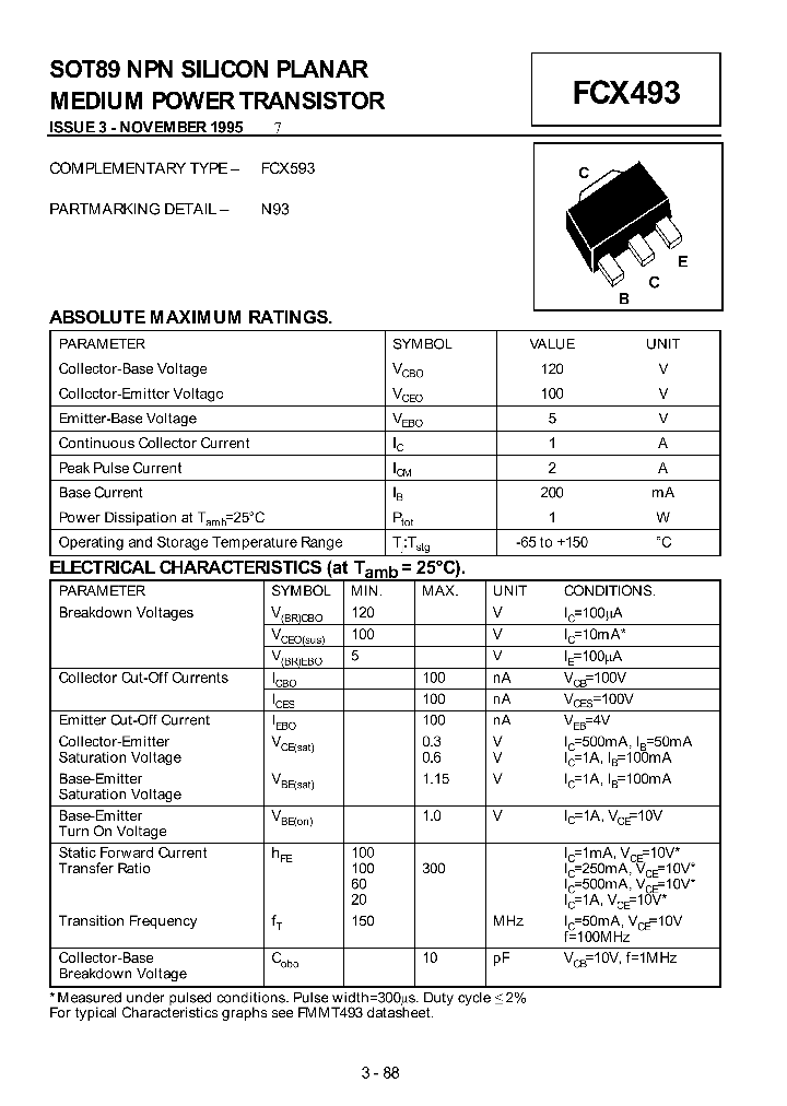 FCX493_1239147.PDF Datasheet
