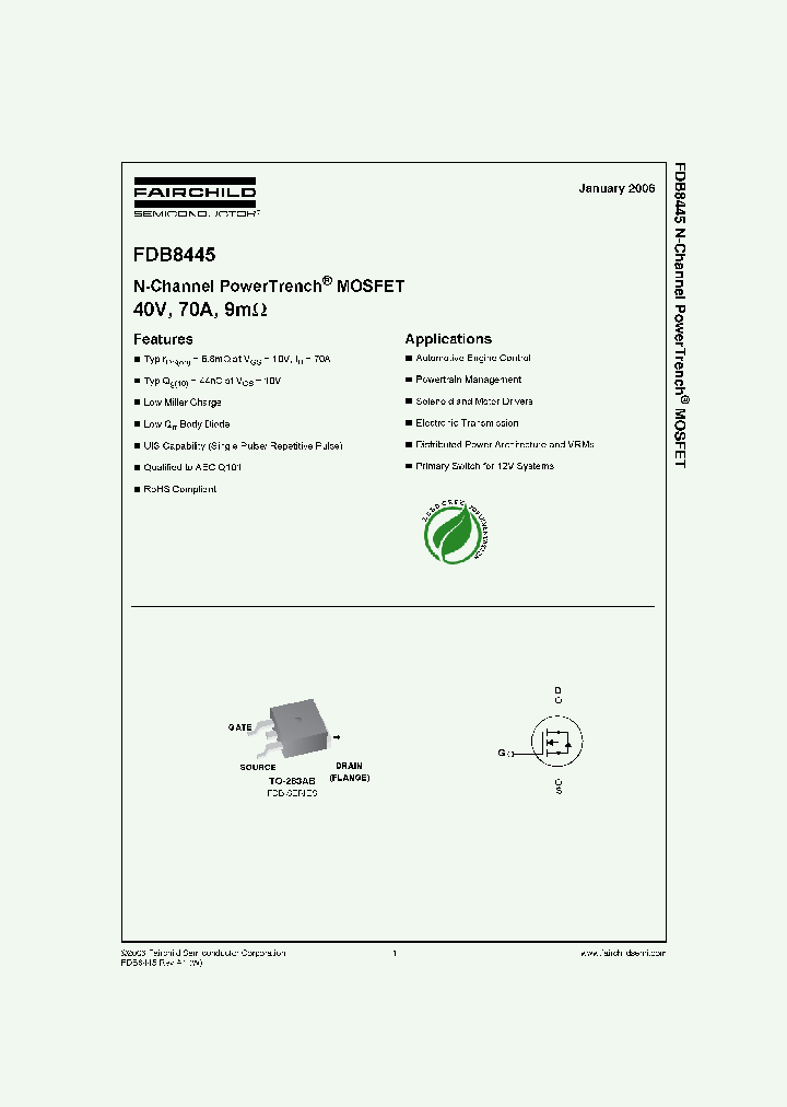FDB8445_1105643.PDF Datasheet