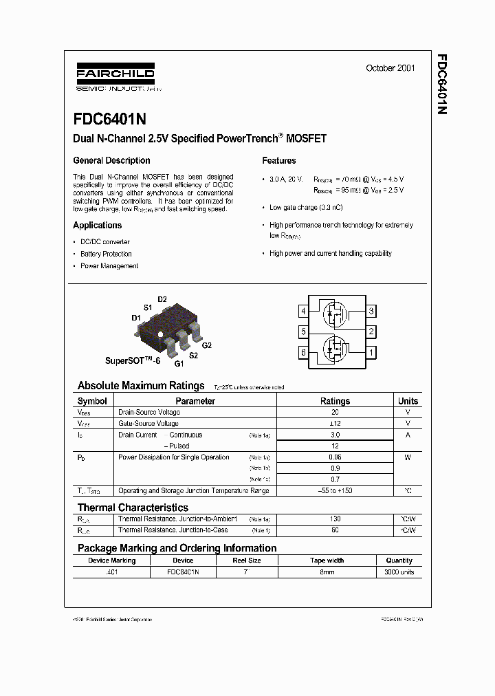 FDC6401N_1239299.PDF Datasheet