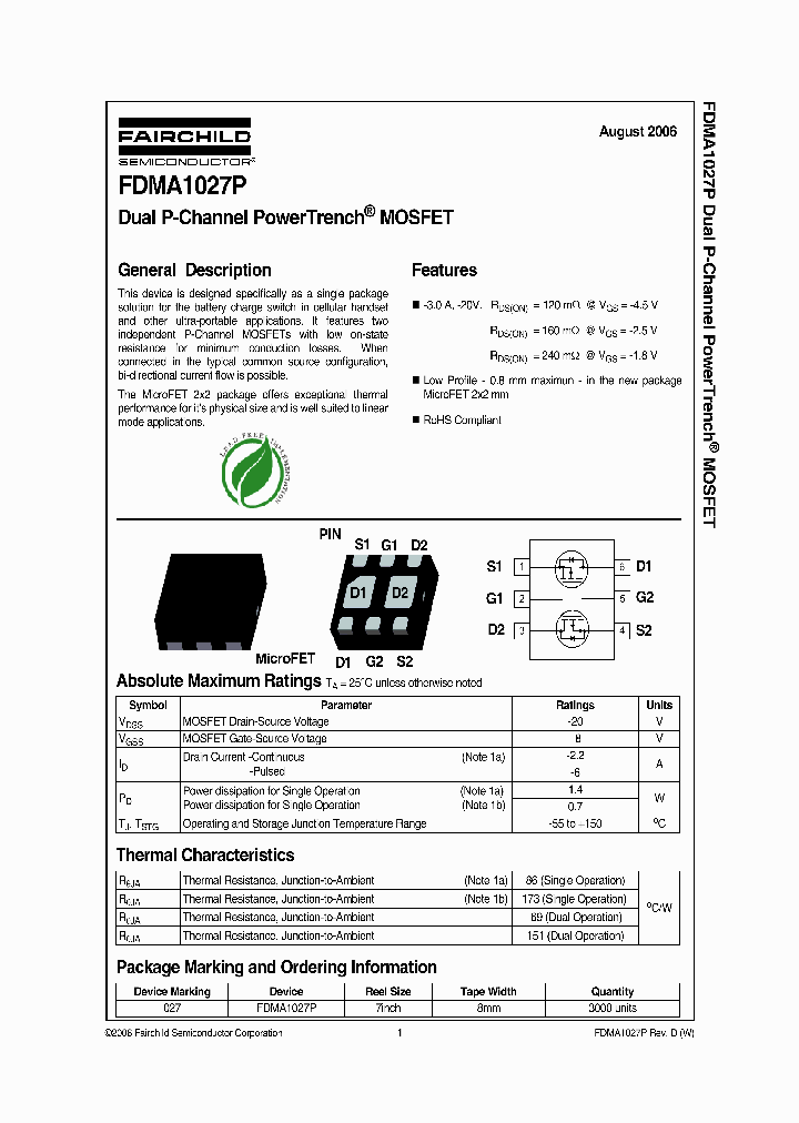 FDMA1027P06_1239475.PDF Datasheet