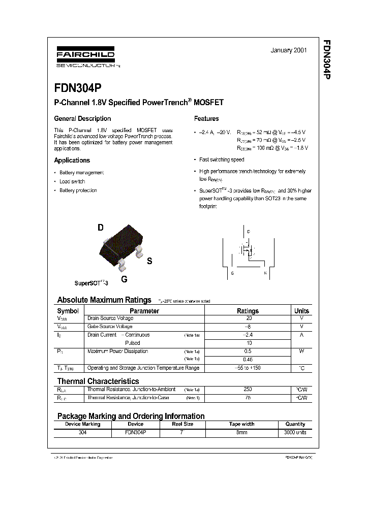 FDN304P01_1047648.PDF Datasheet