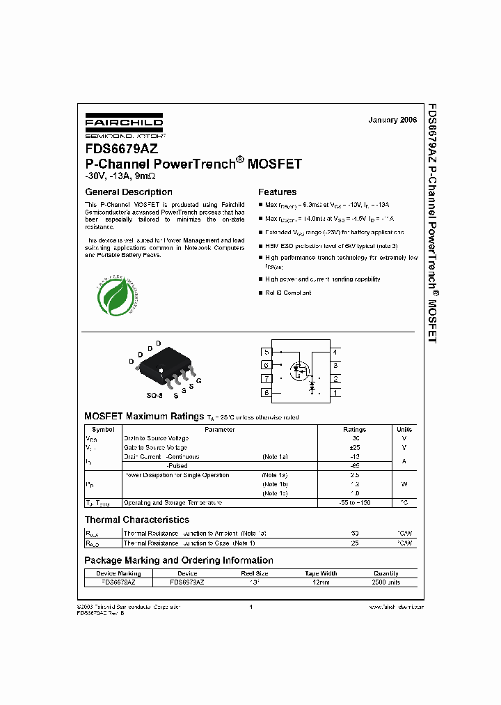 FDS6679AZ_1147041.PDF Datasheet
