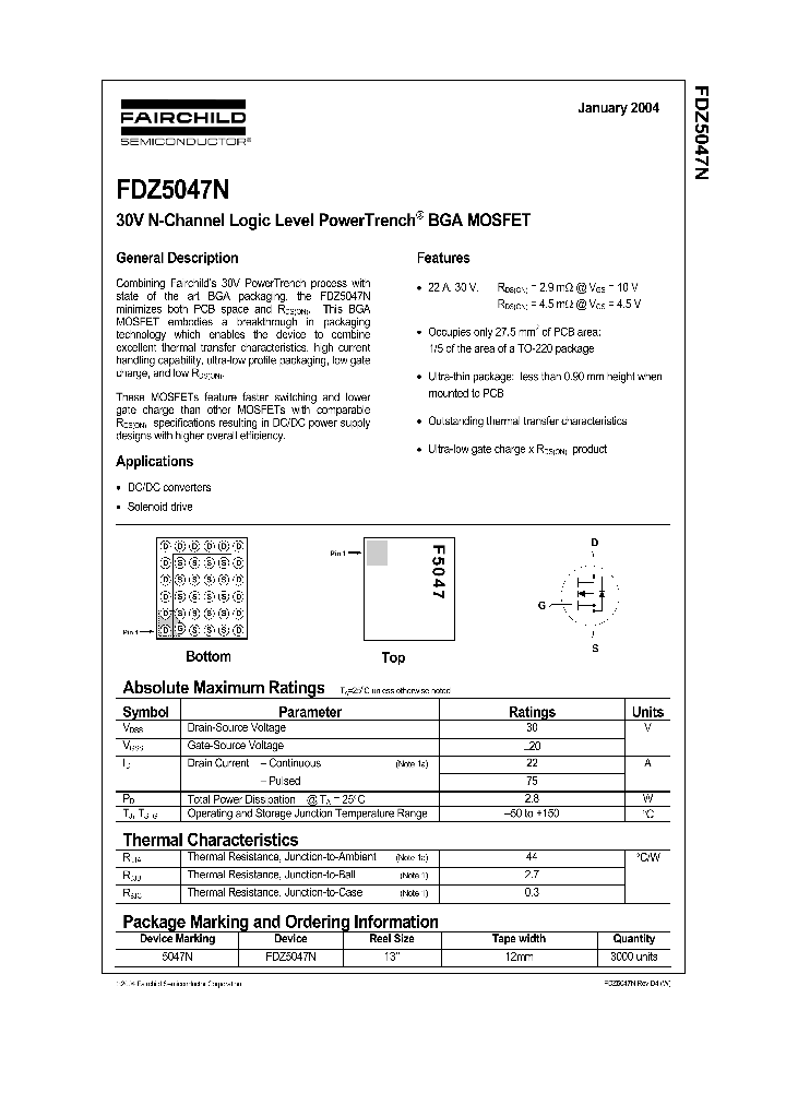 FDZ5047N_1239905.PDF Datasheet