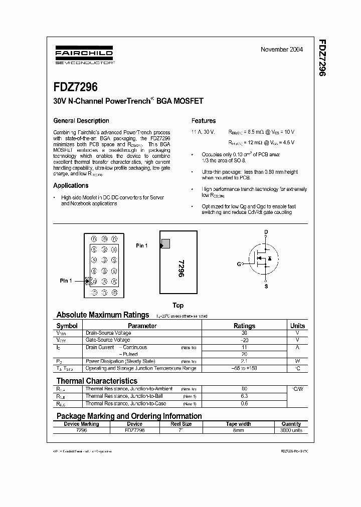 FDZ7296_1239909.PDF Datasheet