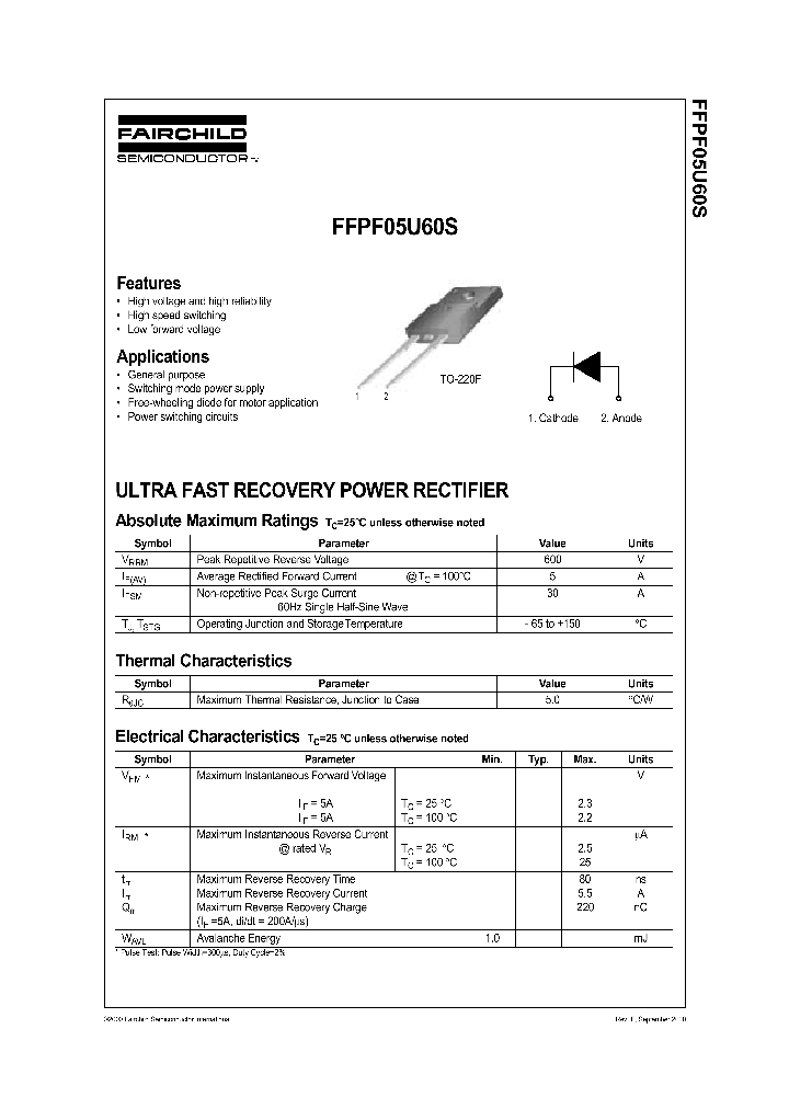 FFPF05U60S_1240033.PDF Datasheet