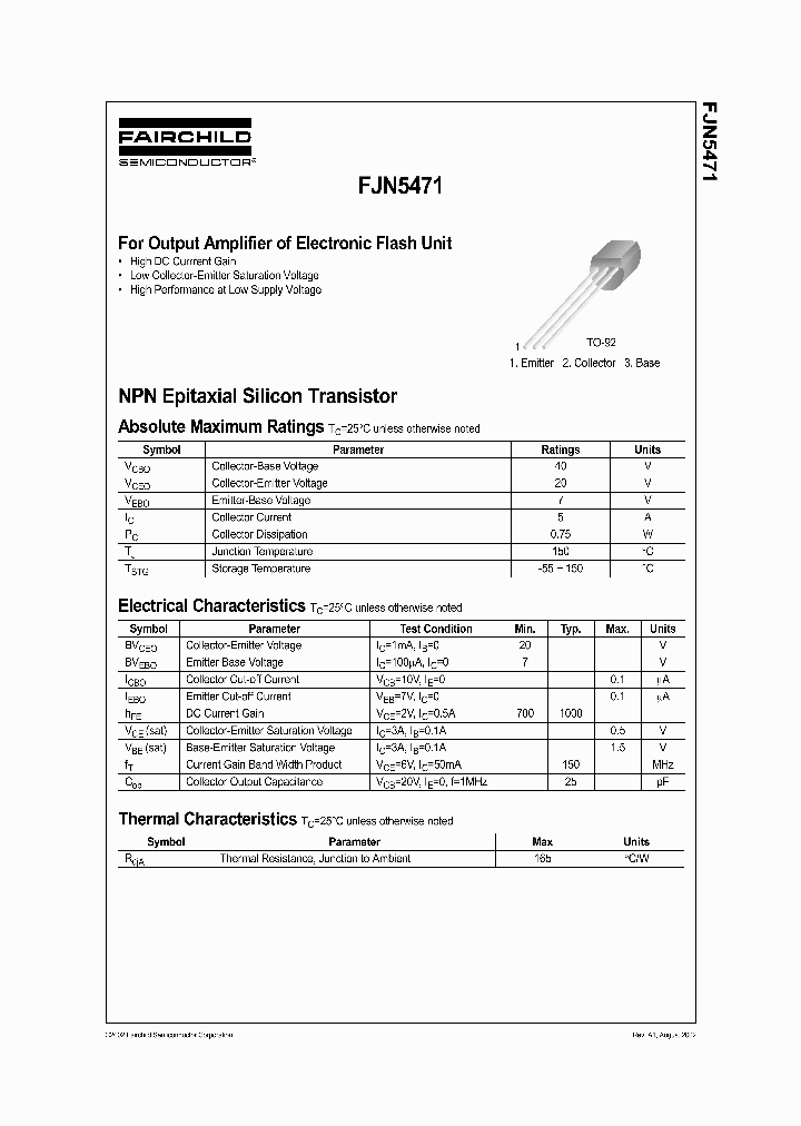 FJN5471_1240324.PDF Datasheet