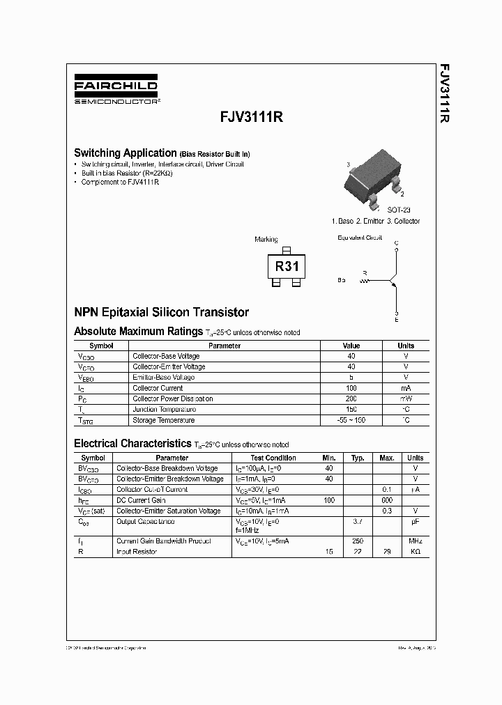 FJV3111R_1240395.PDF Datasheet
