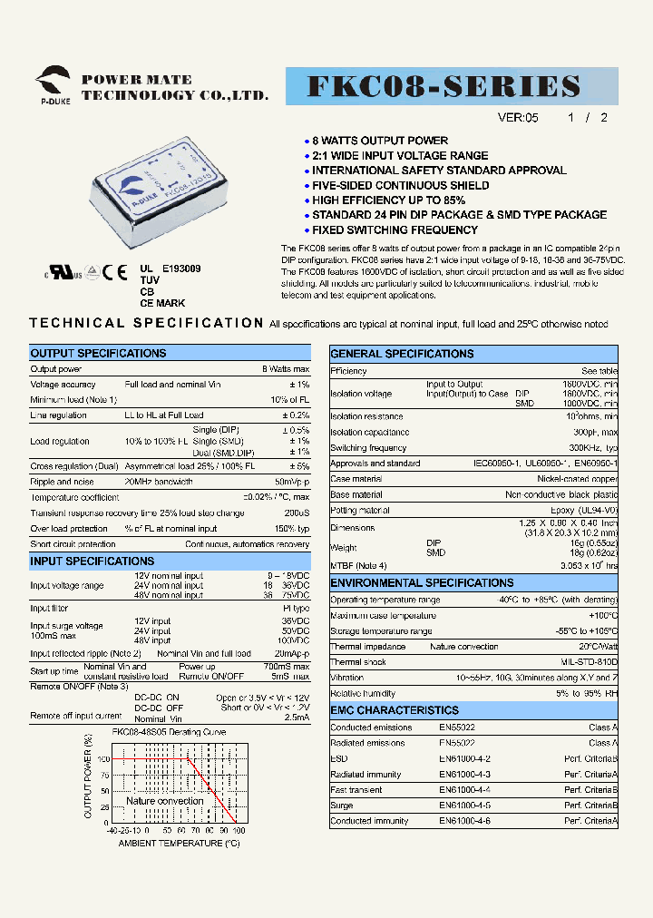 FKC08-48S33_1240568.PDF Datasheet