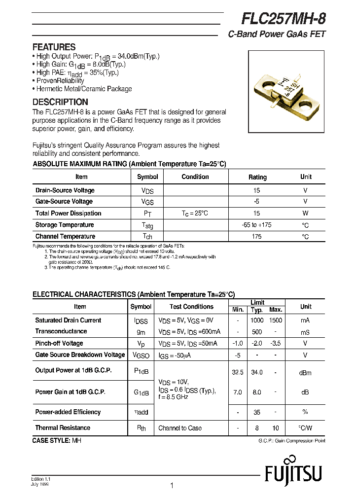 FLC257MH-8_1240614.PDF Datasheet