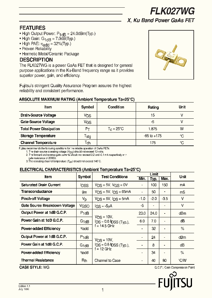 FLK027WG_1149883.PDF Datasheet
