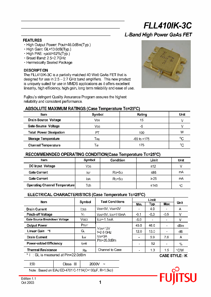 FLL410IK-3C_1032466.PDF Datasheet