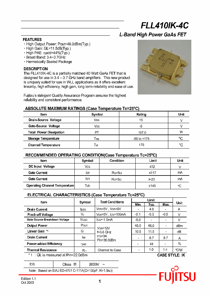 FLL410IK-4C_1032467.PDF Datasheet