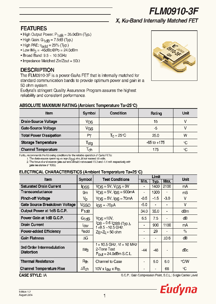FLM0910-3F_1186180.PDF Datasheet