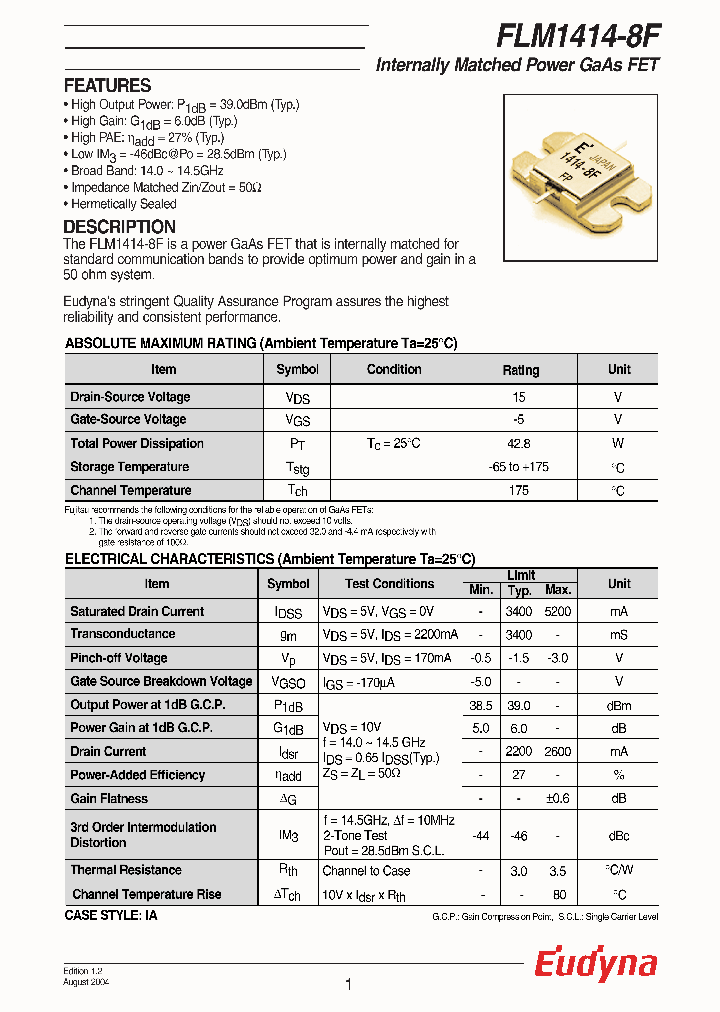FLM1414-8F_1067517.PDF Datasheet