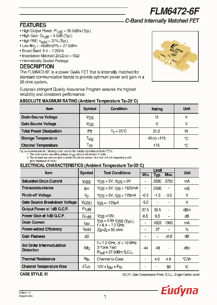 FLM6472-6F_1067544.PDF Datasheet